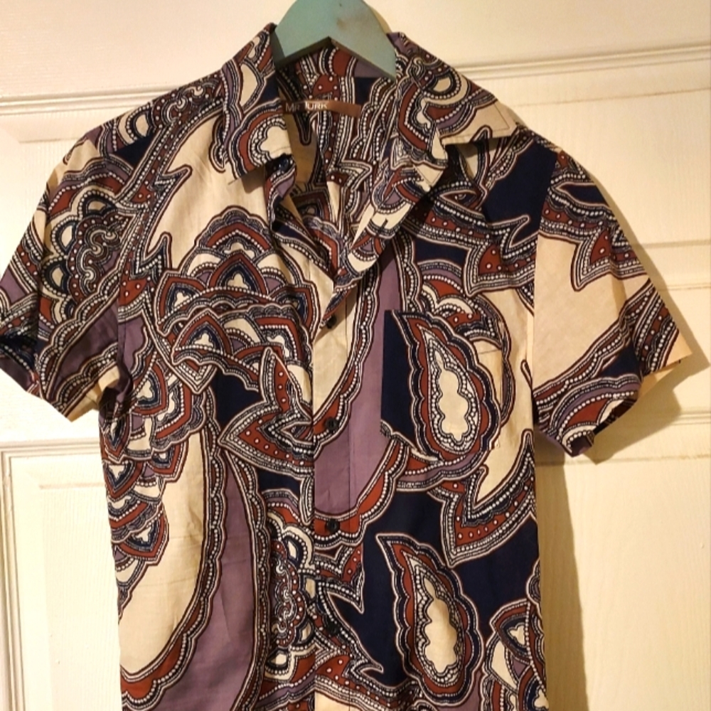 Mr turk paisley button down